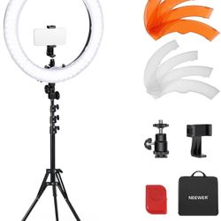Led Ring Light Mirror Tripod Stand 