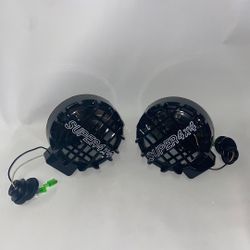 LA Zona Auto Parts Universal Lights Fog Light Off Road Light Luces Universales De Neblina Alógenos Off Road Smoked Ahumados