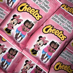Minnie Mouse Party Custom Chip Bags