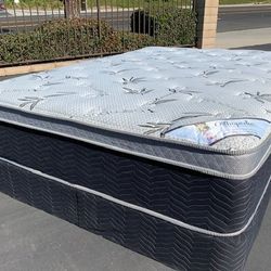 Queen Ortho Bamboo Pillow Top!!