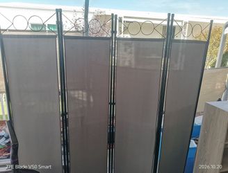 4-Panel Room Divider Privacy Screen- OBO