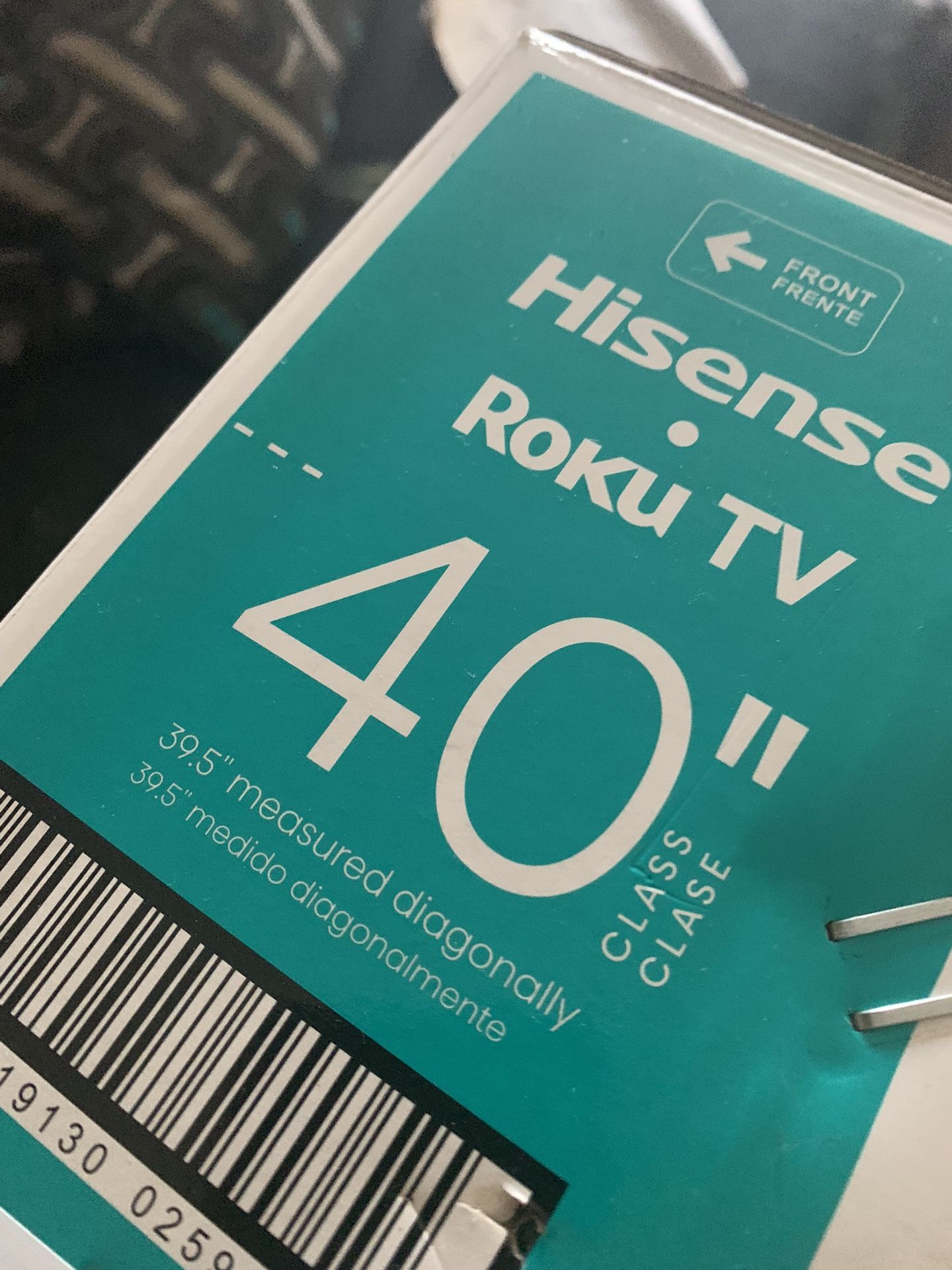 40 ‘’ Hisense Roku Tv H4 Series