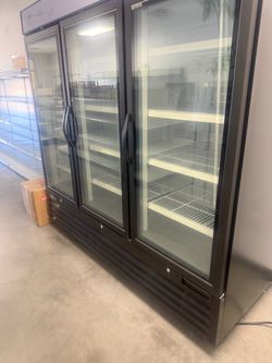 Glass Door Freezer