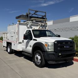 2013 F550 SUPERDUTY UITITY TRUCK