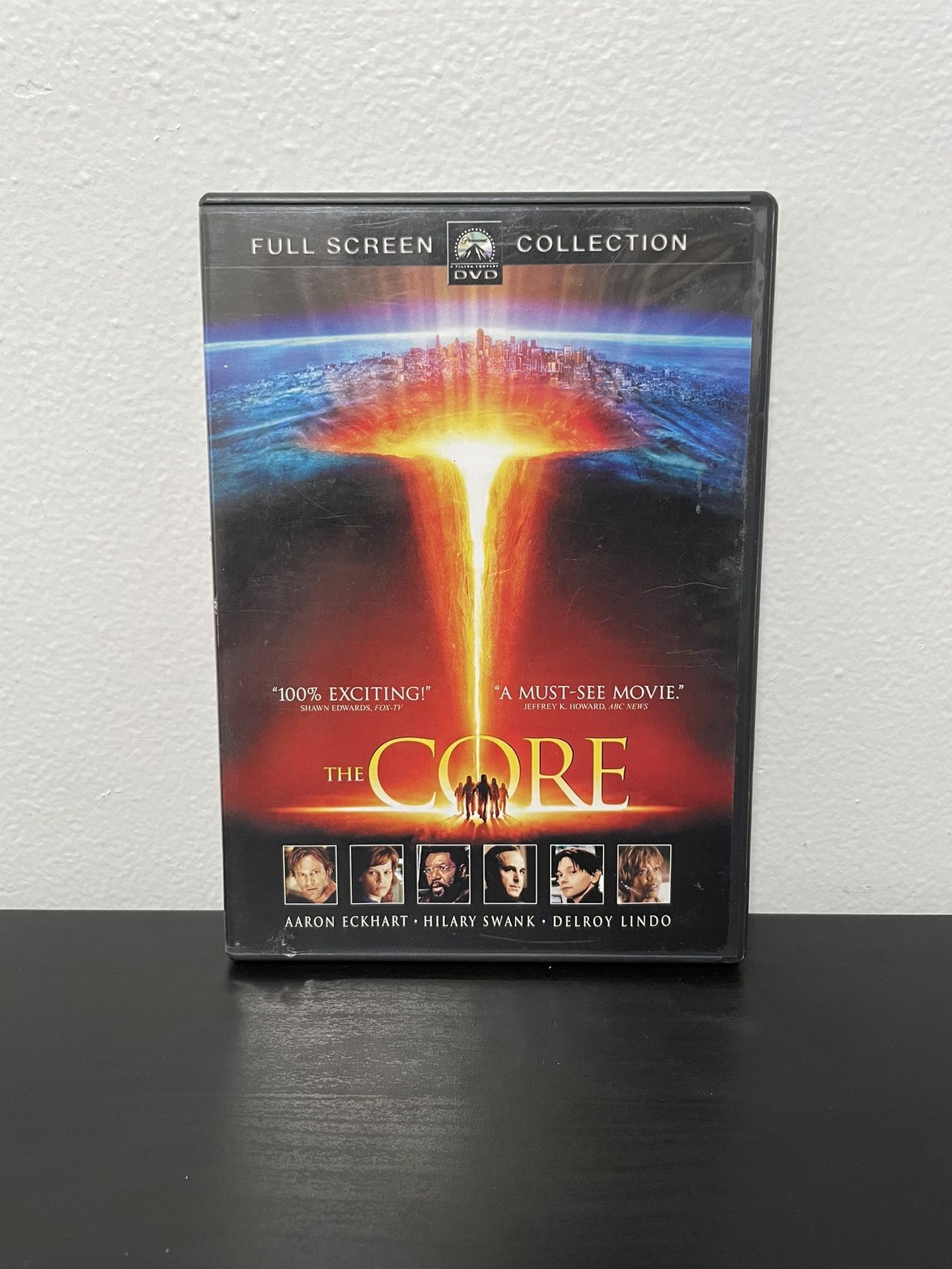 The Core DVD Movie Aaron Eckhart Hilary Swank Full Screen Apocalypse 2003