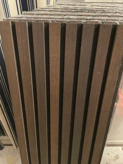 Wood slat panels / paneles de madera $10 each