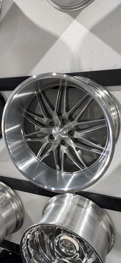 22s forged staggered wheels tires new 5x5 Chevy Gm