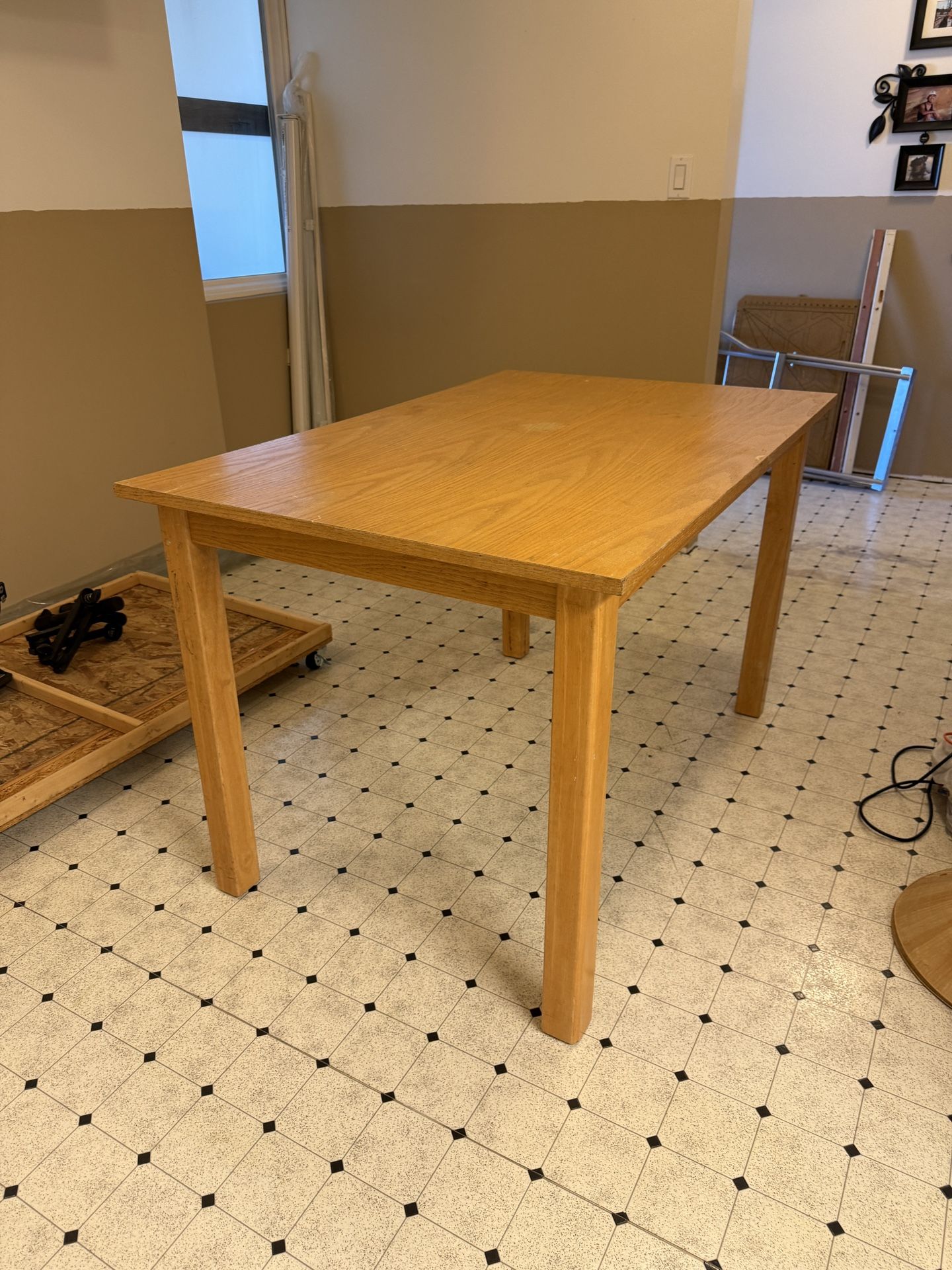 Solid Wood Dining Table