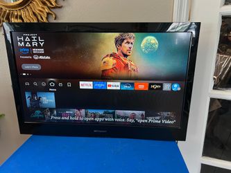 30” Emerson TV with Remote Control- NO STAND.  GOOD FOR WALL MOUNT