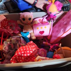 Box Of Lalaloopsy Dolls