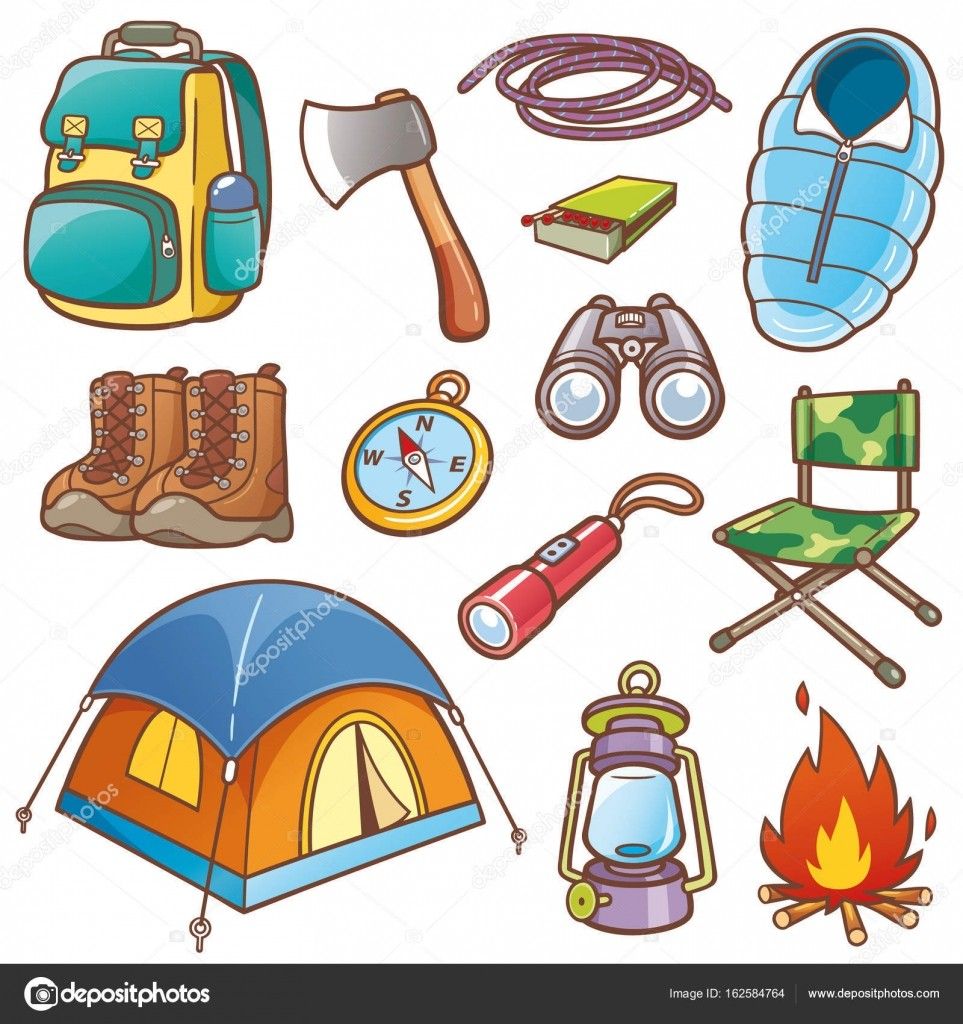 Entire camping equipment for 4 adults