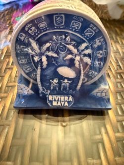 Riviera Maya Ceramic Souvenir coaster set