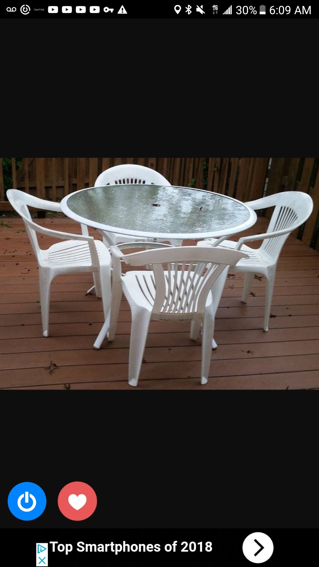 Patio furniture