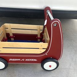 radio flyer wagon baby walker 