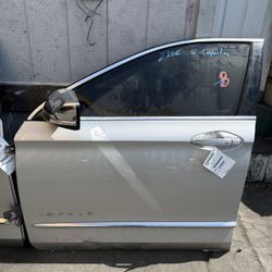 Chevrolet Impala Front Door Driver Side, 2016, Silver EXT, LTZ, 2014 to 2019