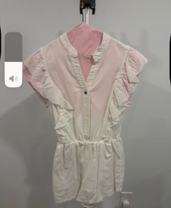 Aqua Medium Sleevelless Romper