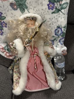 Santa tree topper 18 in