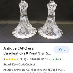 Antique Candlestick Holders