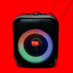 PORTABLE PARTY SPEAKER 6.5" HD SOUND SUPER BASS CONTROL