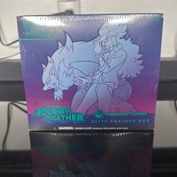 Pokémon Journey Together Pokémon Center ETB