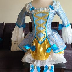 Leg Avenue  Marie Antoinette Costume  4pc 