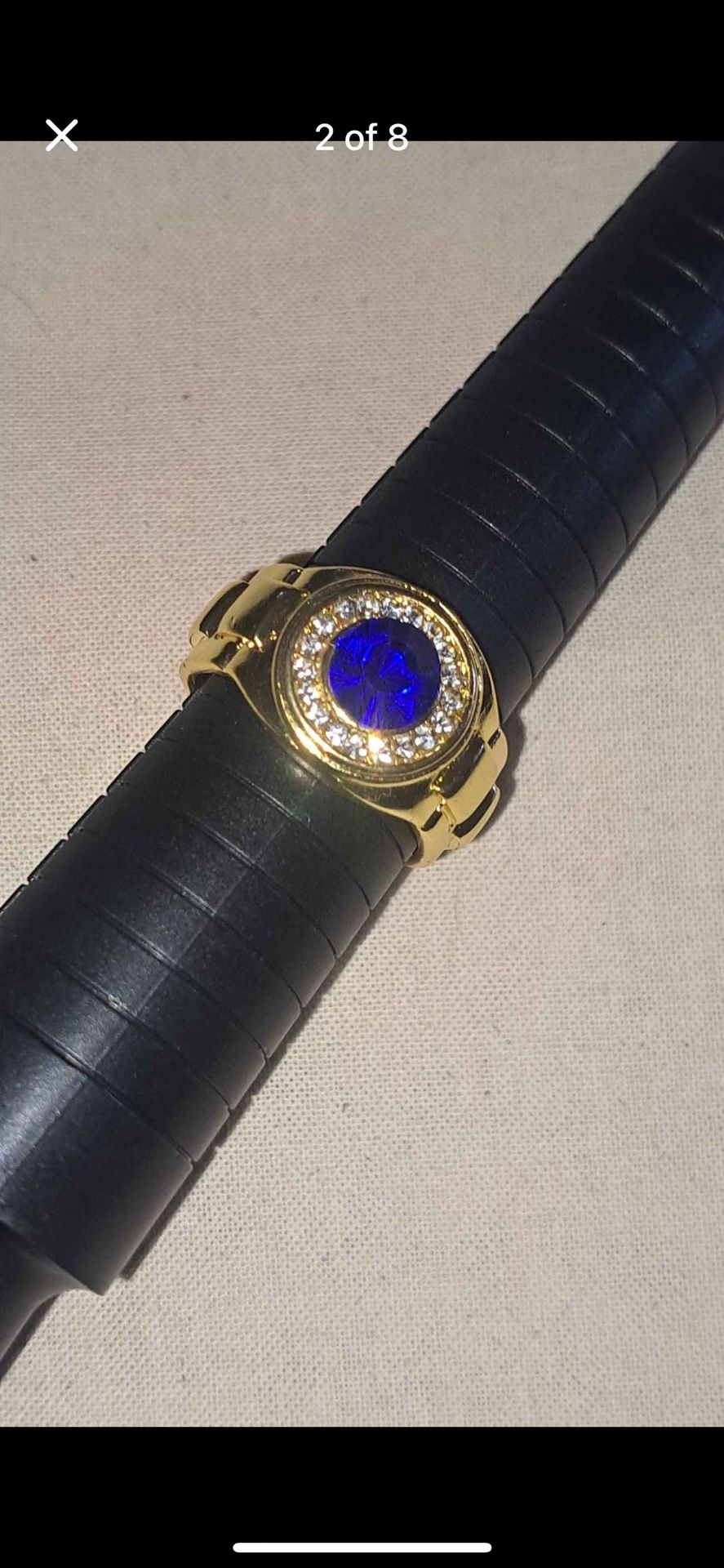 Stylish Gold Tone Men's Ring