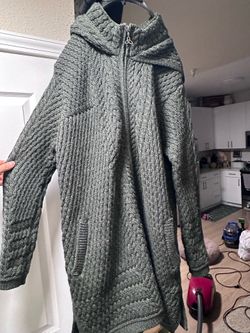 Irish merino wool coat