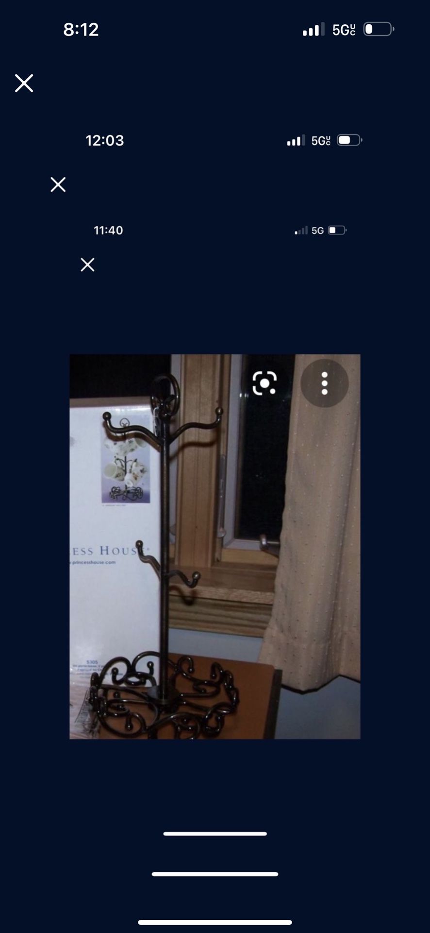 Princess House Meredian Porta tazas❤️