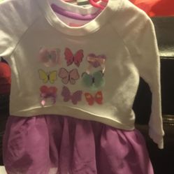 One Dress Size 12 To 18 Month    One Top Size 12 To 18 Month      On Sale Two for 5.00