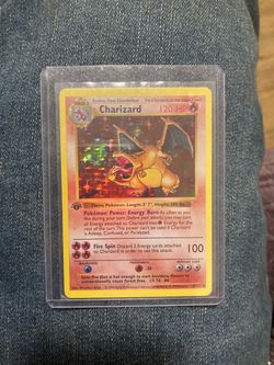 Charizard 1st Edition Base Set Holo Pokemon Card