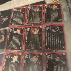 WWE card collection