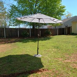 SOLAR UMBRELLA  9 1/2.  NOT STAND. 
