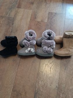Toddler Girl Boots Size 3-5 