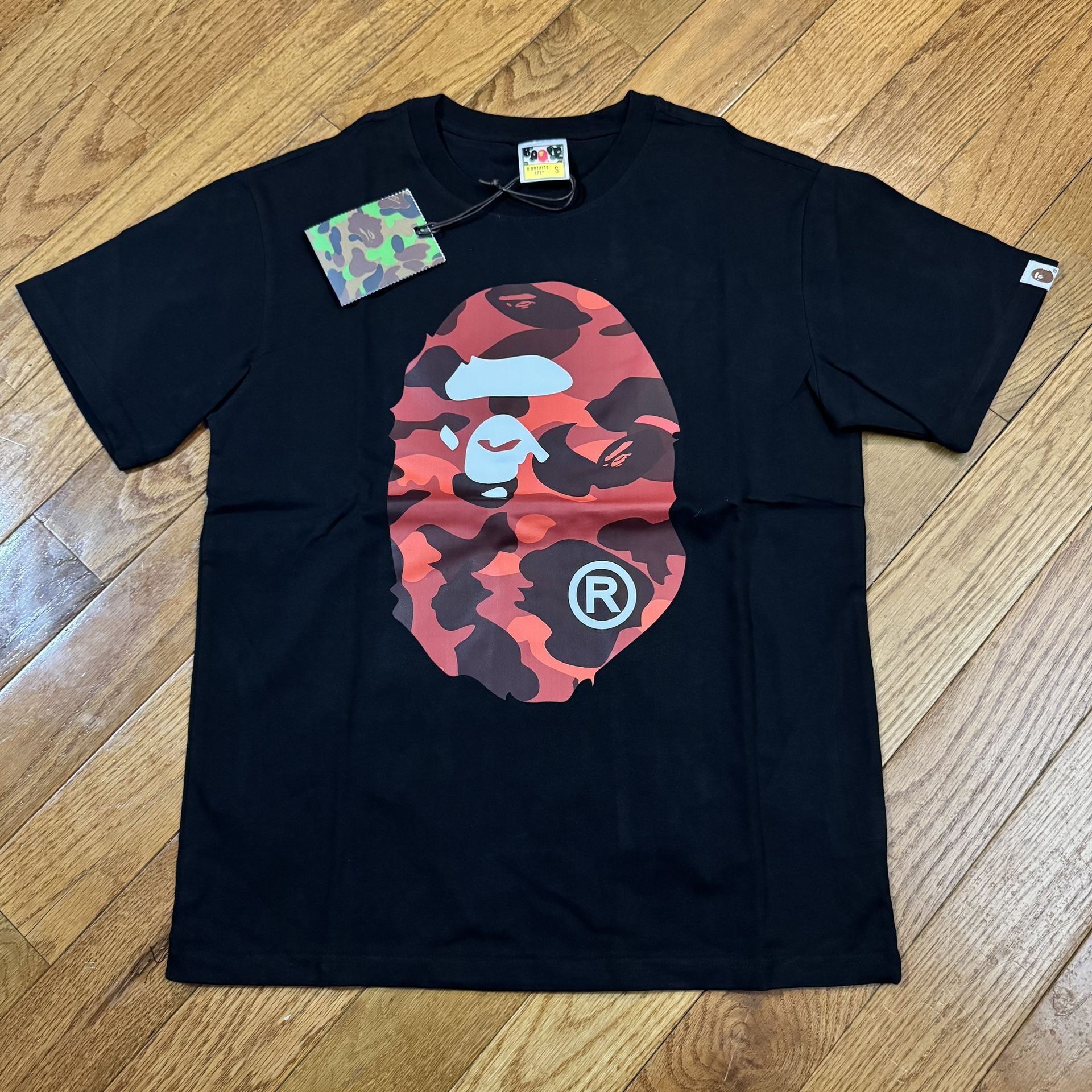 Black & Red Bape Tee *ALL SIZES*