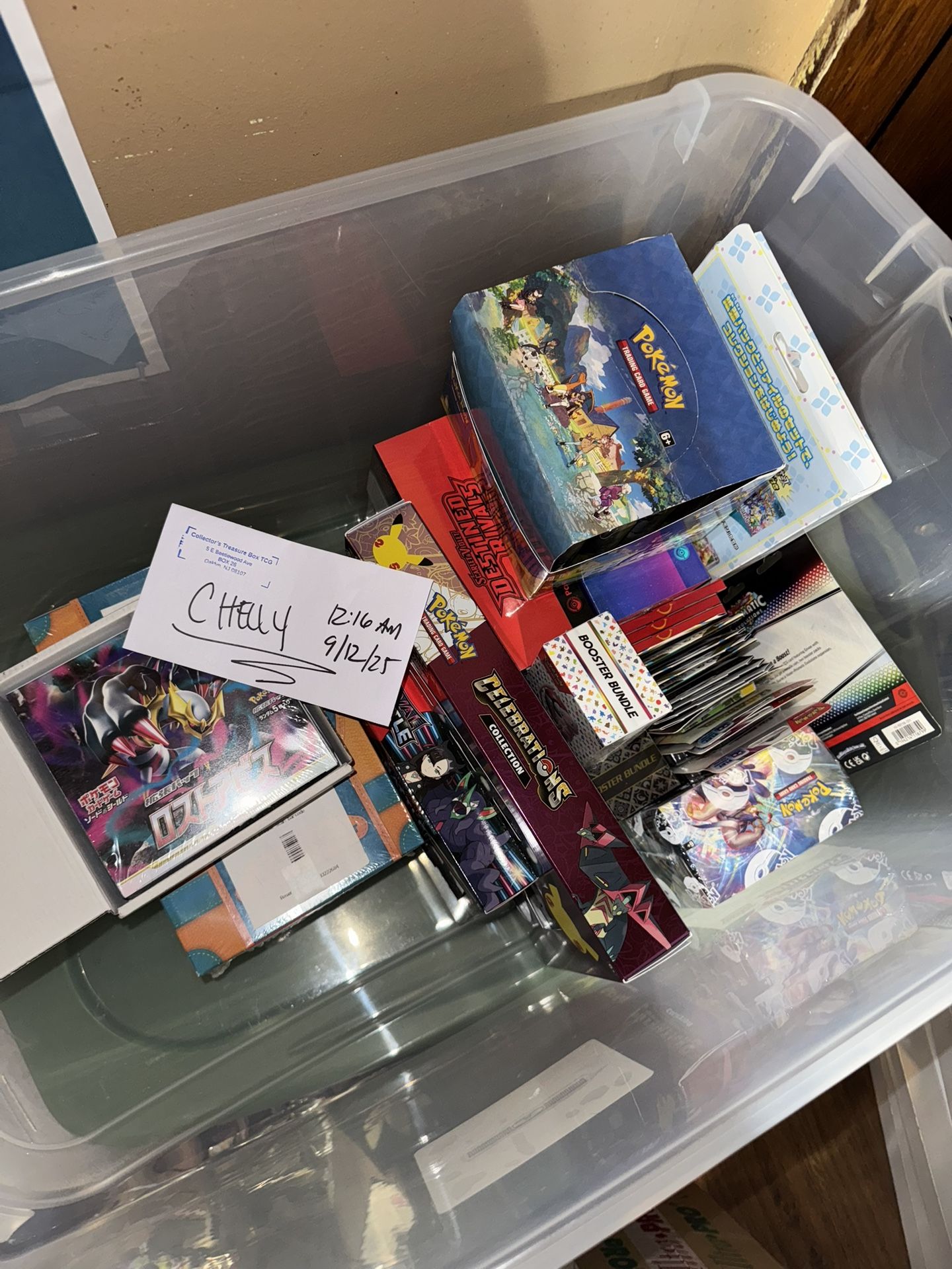 Pokemon sealed Collection