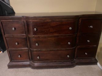 Oakwood dark brown dresser