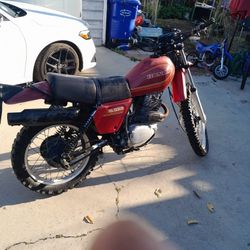 Honda XL500s 1981