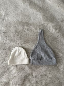 Two Newborn Beanies