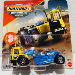 Matchbox Working Rigs MBX Road Scraper