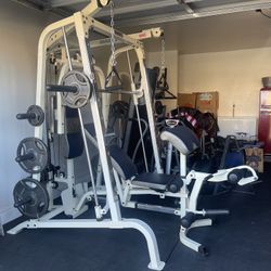 Smith Machine Includes Weights/Bench/Attachments