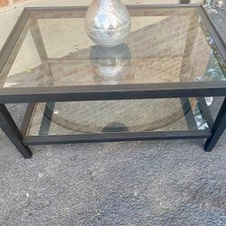 Black Coffee And End Table Set