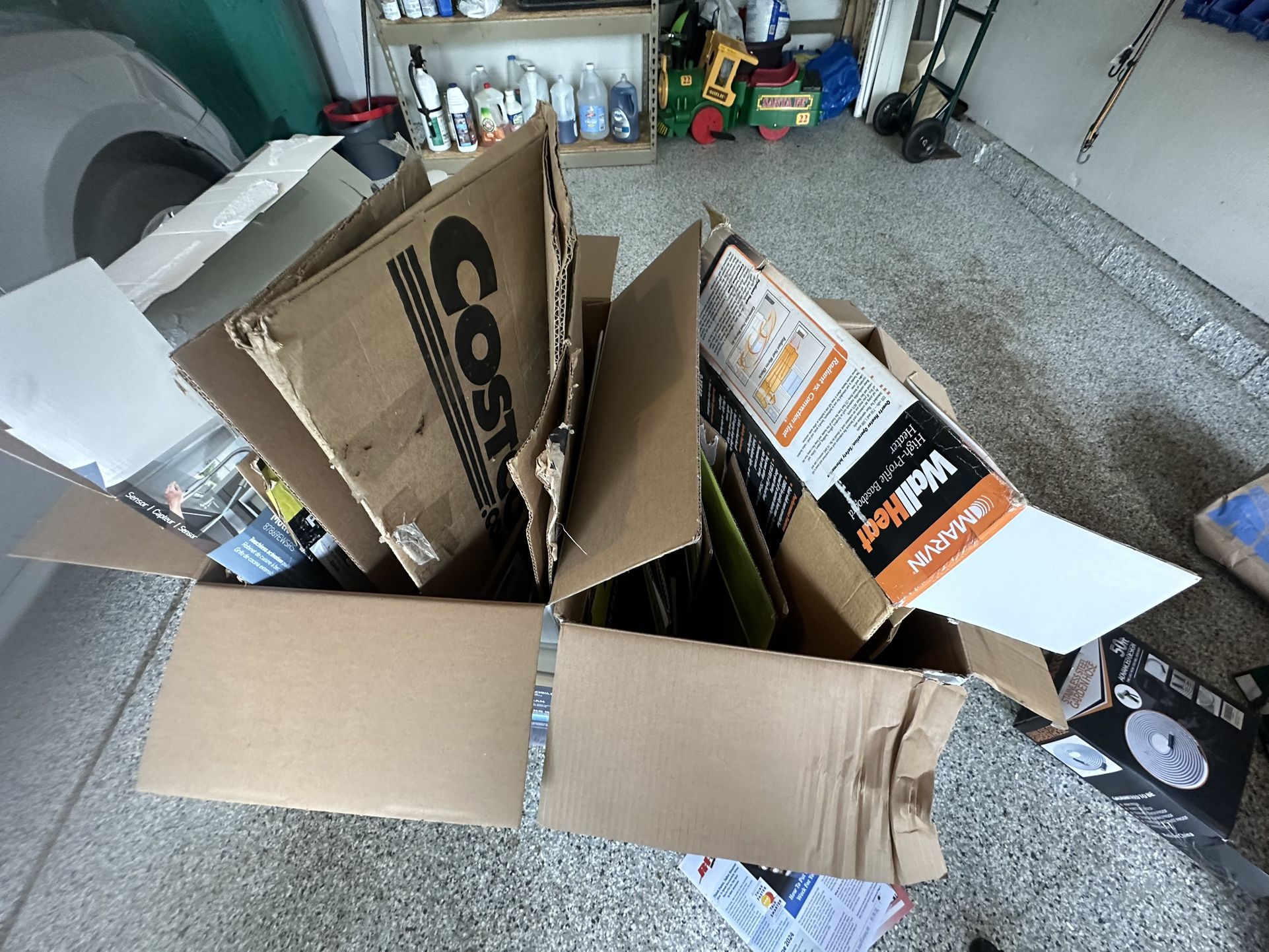 Cartons Small, Medium, Large