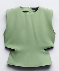 ZARA Green Women’s Top