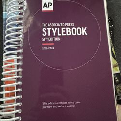 Associated Press  Style book 2022-2024 56th Edition 