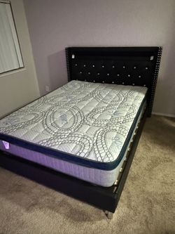 Queen Size Mattress Pillow Top New Bedframe not included sold separately