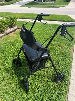 Homland Folding Walker with Wheels – Like New