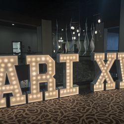 Marquee Light Up Letters