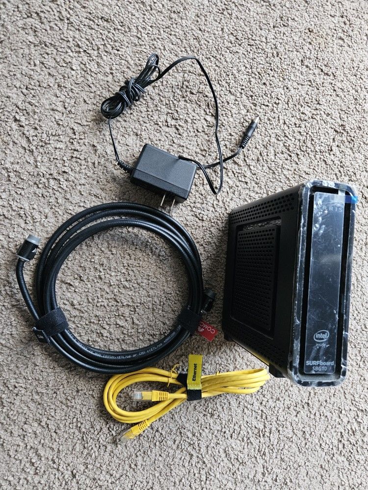 ARRIS SURFboard SBG10 DOCSIS 3.0 Cable Modem and Wi-Fi Router
