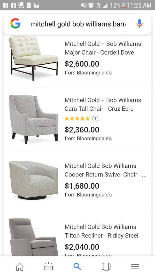 Mitchell Gold Bob Williams Leatherleather Chair Furniture In Mitchell Gold Bob Williams Leatherleather Chair Furniture In Bakersfield Ca Offerup
