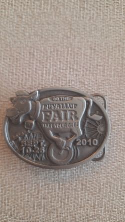 Limited Puyallup Fair Belt Buckles